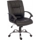 Milan Black Leather Executive Chair